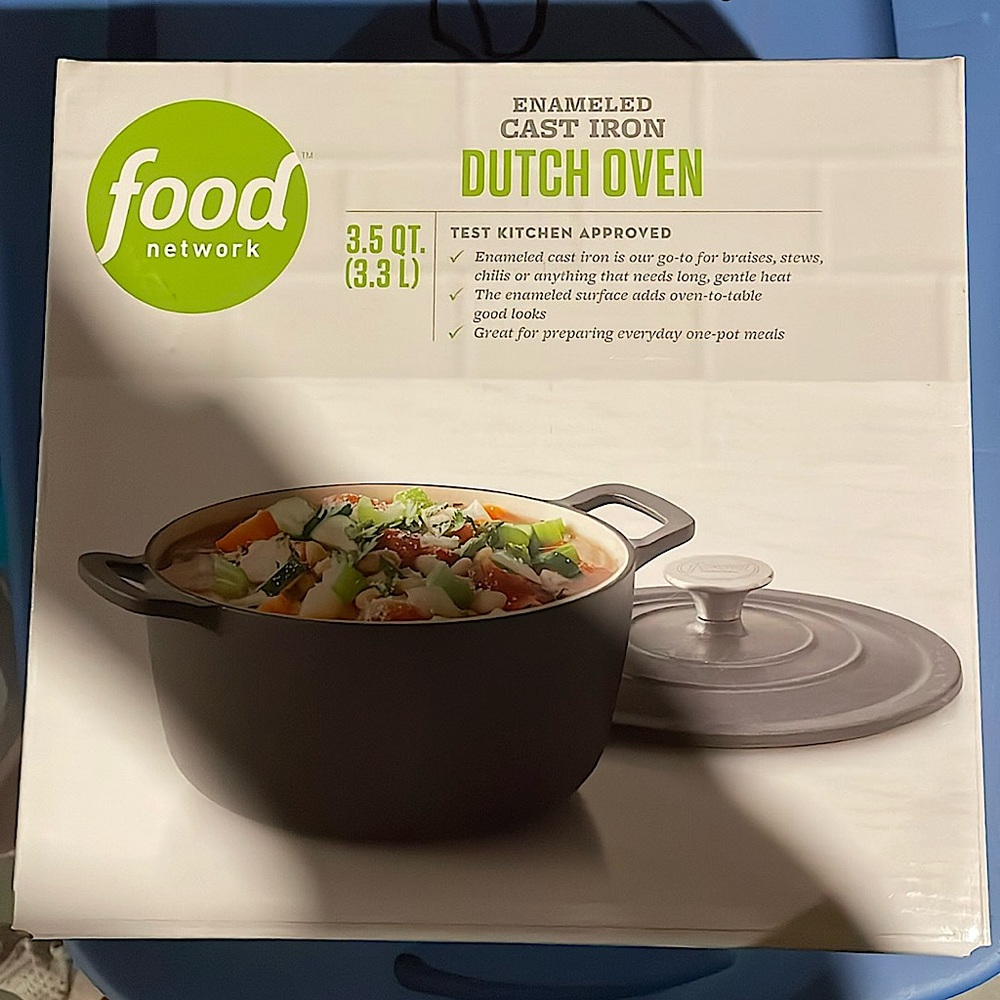 3.5 qt Dutch oven from food network